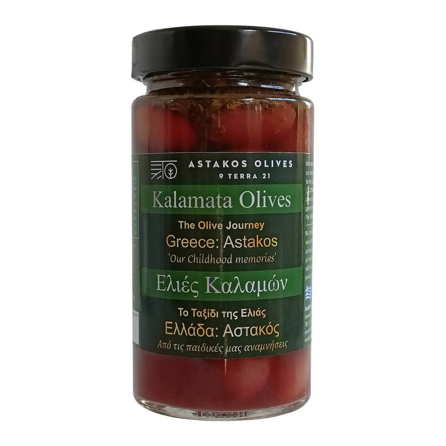 Kalamata Olives - Astakos Glass 363g